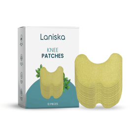 Laniska Knee Relief Patch Gentle Care To Relieve Joint Discomfort Wormwood Formula Light Vitality Patch