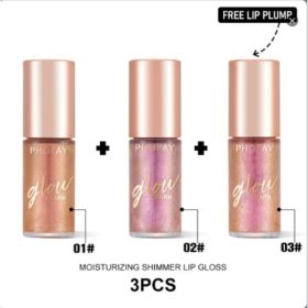 PHOFAY Moisturizing Shimmer Lip Gloss (Option: Set4)