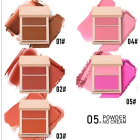 PHOFAY Double-Take Cream & Powder Blush Duo (Option: 1PCS-Set2)
