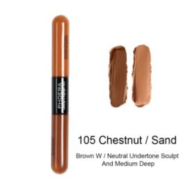 Double Heads Are Suitable For Any Skin Type Natural Color Brightening Liquid Concealer (Option: A 105)