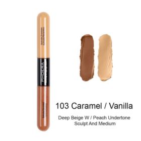Double Heads Are Suitable For Any Skin Type Natural Color Brightening Liquid Concealer (Option: A 103)