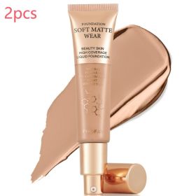 PHOFAY Full Coverage Foundation (Option: 06 2pcs)