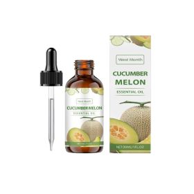 West Month Cucumber Soothing Care Essential Oil, Hydrating, Tender And Nourishing Skin Fragrance Plant Soothing Essential Oil (Option: 30ml-95.29g-1.5*1.5*4.17inch)