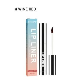 Stripping Lip Liner Outline Waterproof (Option: Wine Red)
