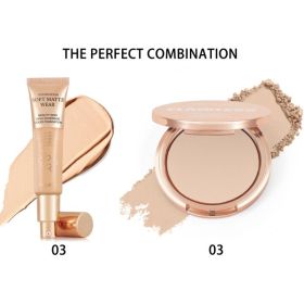 PHOFAY Matte Setting Pressed Powder (Option: Set5)