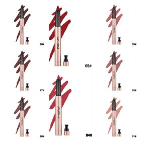 PHOFAY MATTE LIP LINER LIPSTICK PEN (Option: Set)