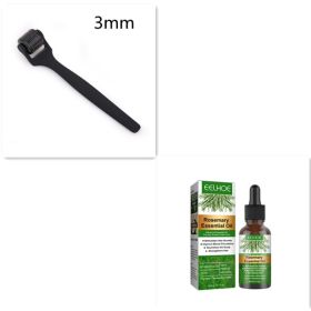 Rosemary Anti-Breakage Nourishing Hair Care Oil (Option: Black 3mm Set)