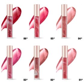 PHOFAY Rose Blooming Hydrating Lip Gloss (Option: Set)