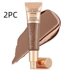 PHOFAY Full Coverage Foundation (Option: 09 2pcs)