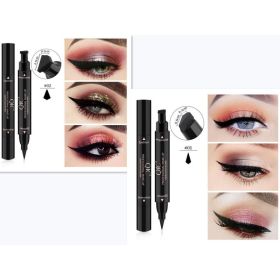 Double-headed wing seal eyeliner (Option: Combination)