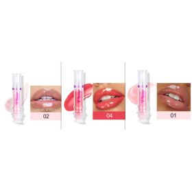 New Tube Lip Rich Lip Color Slightly Spicy Lip Honey Lip Glass Mirror Face Lip Mirror Liquid Lipstick (Option: Set8)